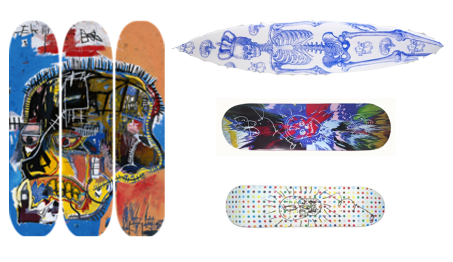 Basquiat, Warhol, Hirst. These could be yours but they'll cost you a pretty penny. Photo: ArtNet