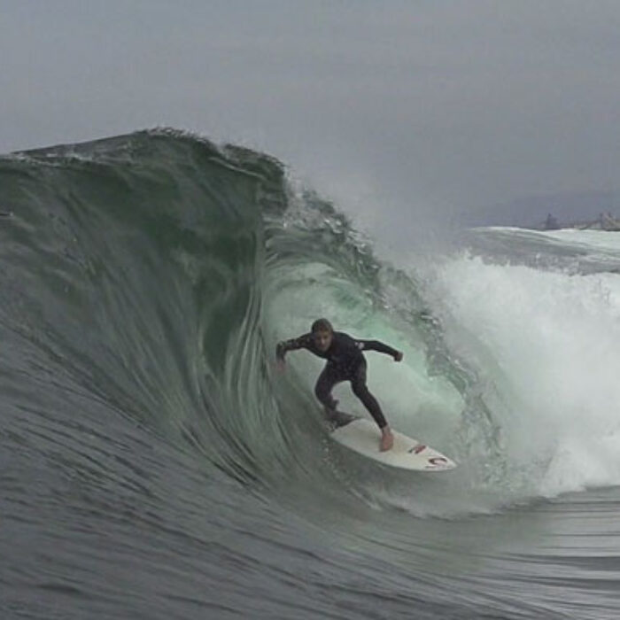 Riding waves is fun, no matter what you're on.