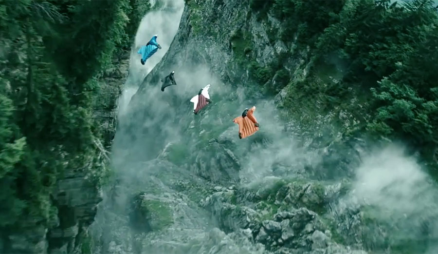 "A long time ago, some of those squirrels were thinking, 'Who do these flying squirrels think they are?'"