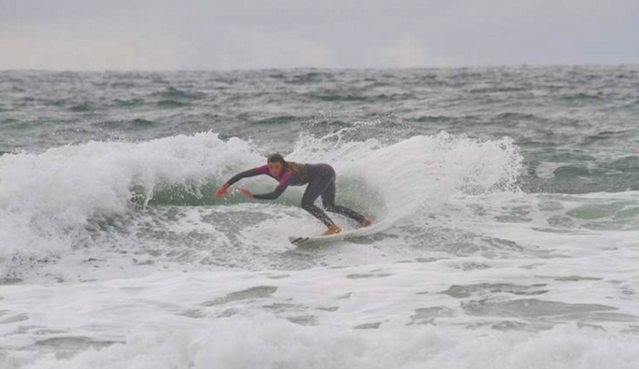 The UK's Lucy Campbell will be stoked to hear that she and her female competitor's will be earning as much as the men for the 2016 season. Photo: Billabong