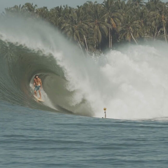 Back in June, the Century Swell charged across thousands of miles of ocean, building steam and organizing its ranks before slamming into Indonesia.