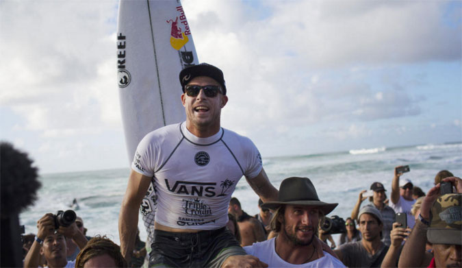 Mick Fanning SUnset Beach