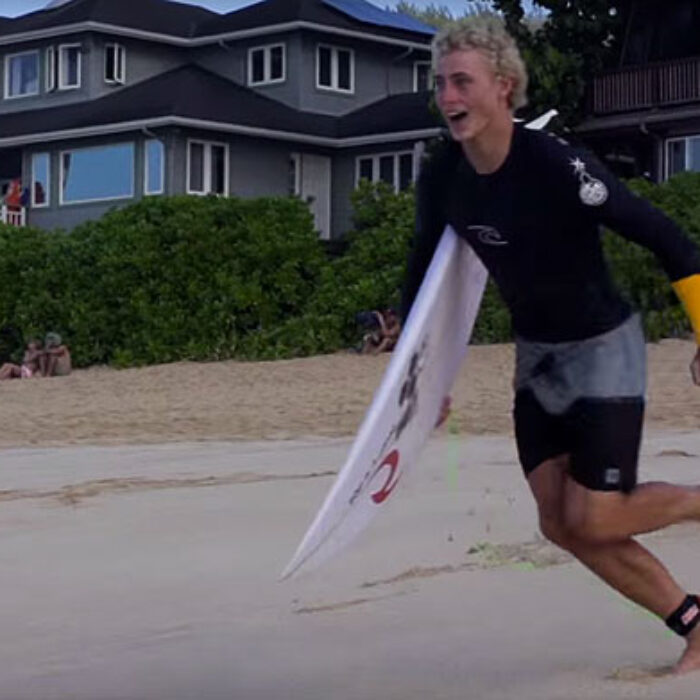 Being a grom on the North Shore would be a blast.