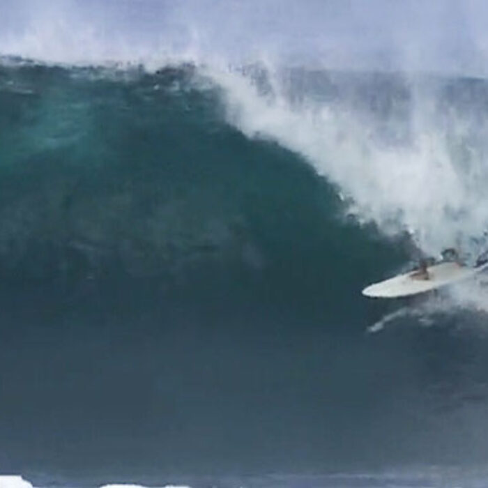 Look into barrel, see (insert surf hero's name here).