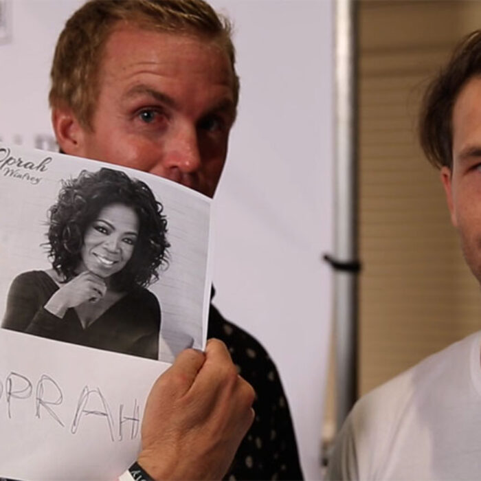 Jamie O'Brien and Oprah