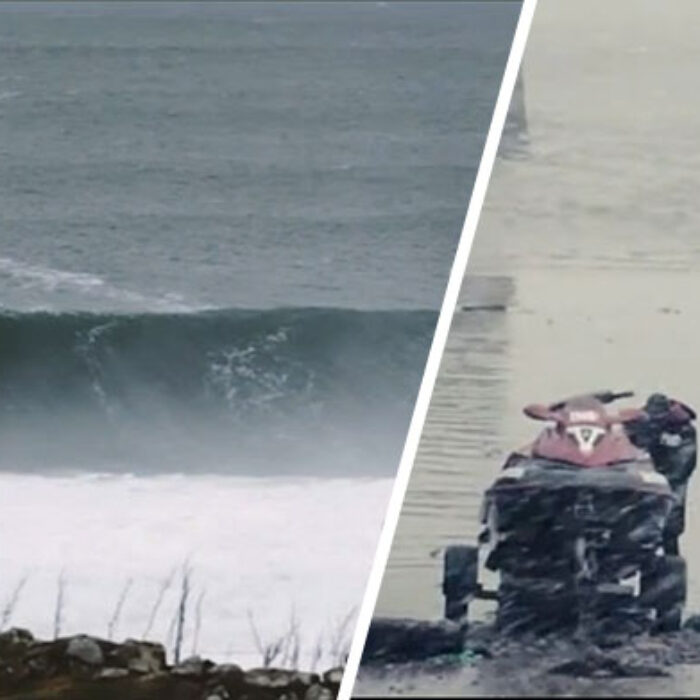 When winter hits full force and Mullaghmore flips the switch, things begin to get really, really hairy–and that's what the locals live for.