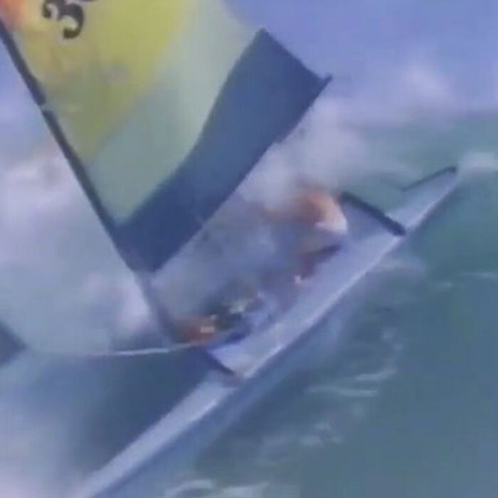 When you decide to try and get a good one on a sailboat, the consequences are a little higher.