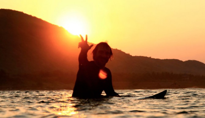 "I'm just happy for the gift of life, to be out here in the ocean and enjoy the pure energy of the waves."