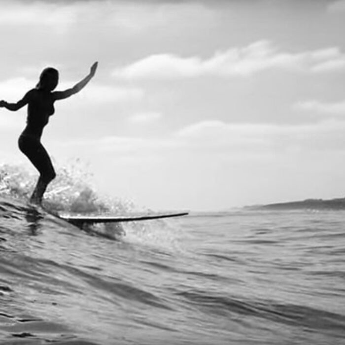 Tia Blanco is a great surfer. More importantly than that, though, she is great at smiling. She's great at being happy.