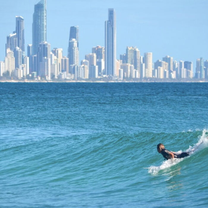 A rare empty one on the Gold Coast, QLD.