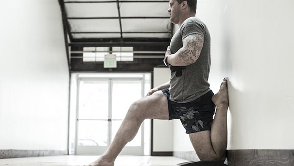 Exercise 1 - Couch Stretch high position