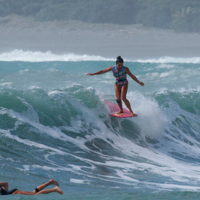 Taiwan wasn't at all what I expected, and on this day it appeared more like Samoa or Indonesia with beautiful mountains, open barrels, and great waves.