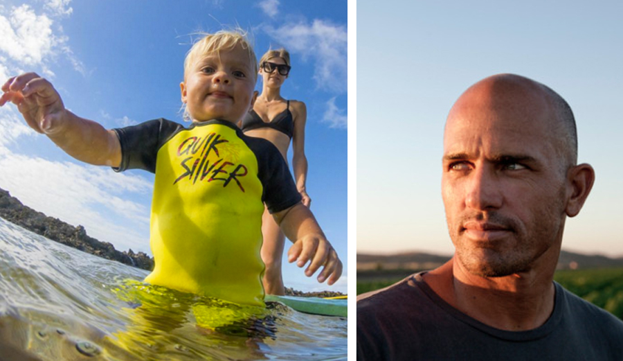 The White family (left) found themselves in a bit of trouble Wednesday, but luckily for them, Kelly Came to their rescue. Photo: @sarah_white_designs