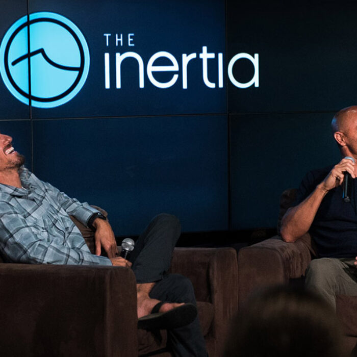 Kelly Slater and Rob Machado Discuss their high five and more.