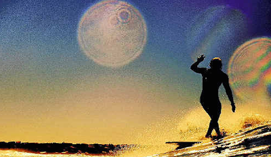 A surfer rides a wave at Yamba's Turners Beach in NSW. (The identity of the man who tragically perished has not been released). Photo: Trevor Skinner / The Daily Examiner