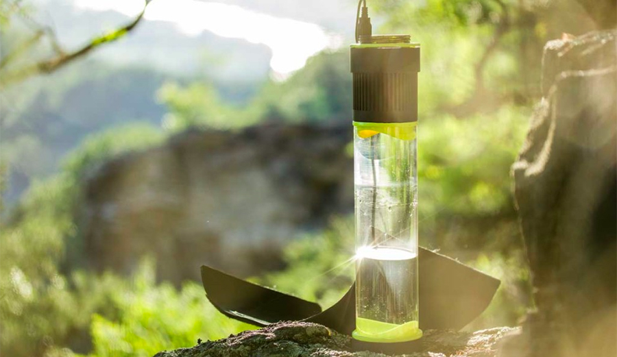 With the Fontus you may never have to refill your bottle again. Photo: Fontus.
