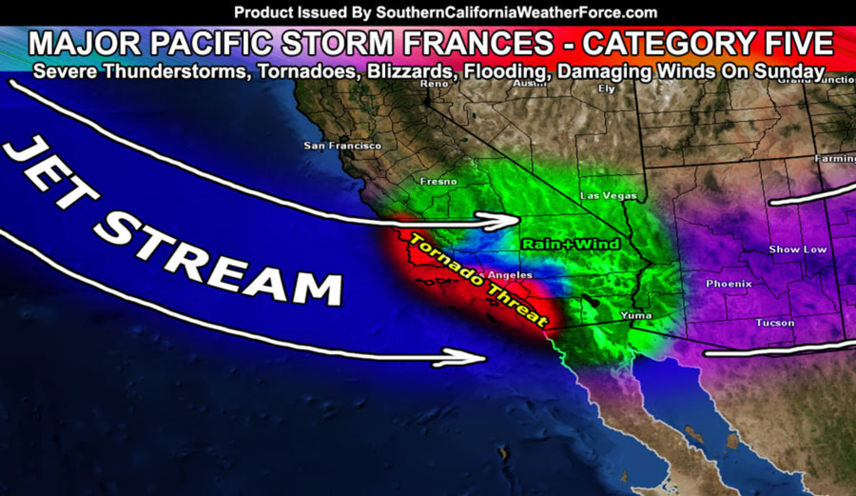 Pacific Storm Frances