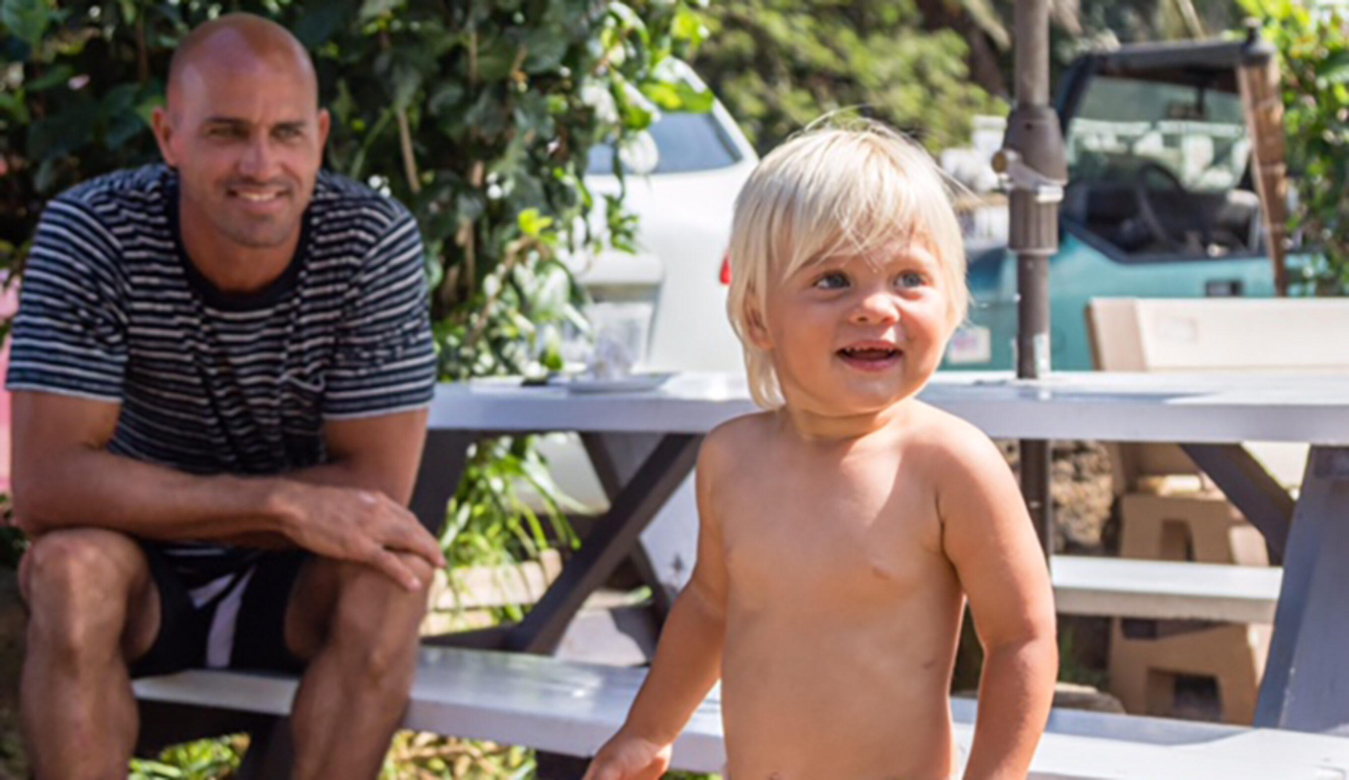 Kelly Slater Van White Saves Kid