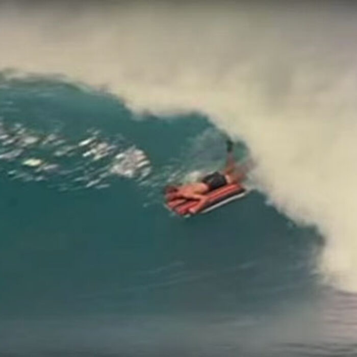 Take the mat, for instance. It is one of the simplest wave riding vehicles there is.