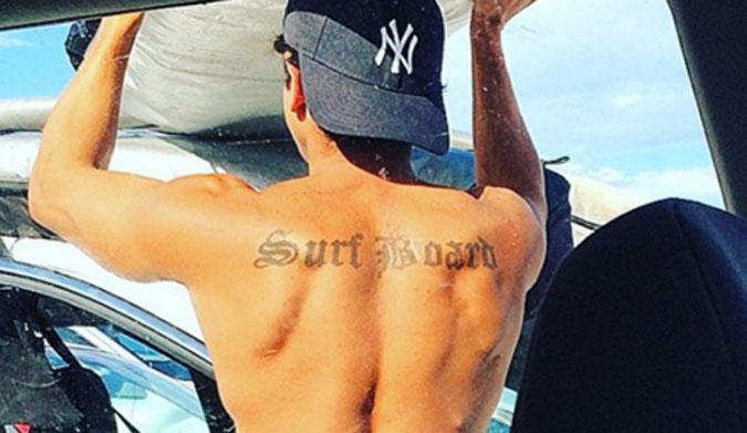 He took owning it a little far.