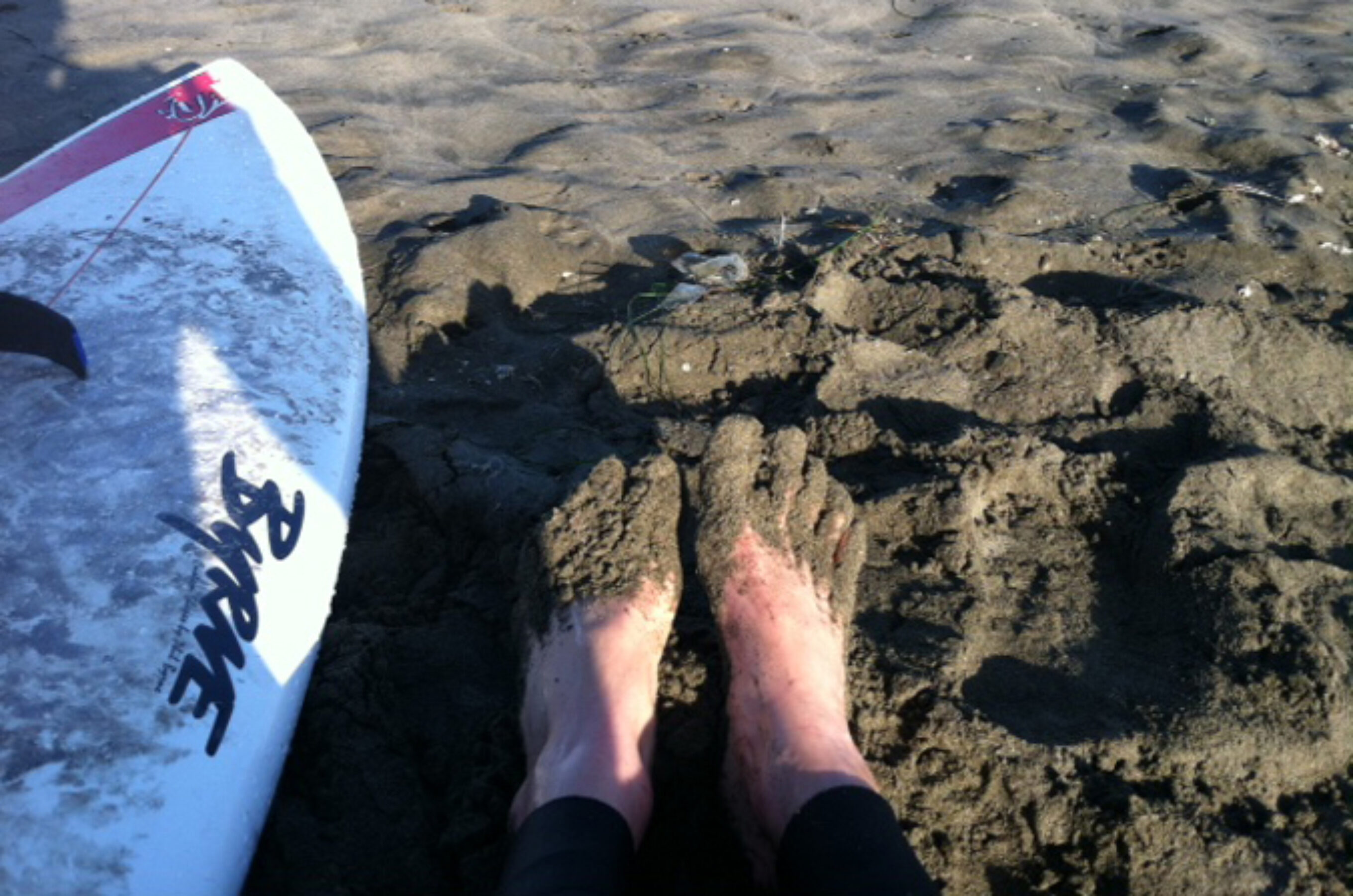 When surfing San Francisco, booties are a good call. Photo: Neko Catanzaro