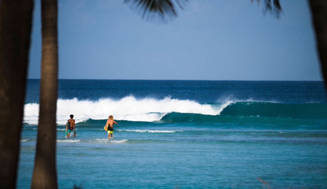 Pat Curren and Luke Hynd - no cams, no crowds, no problems.