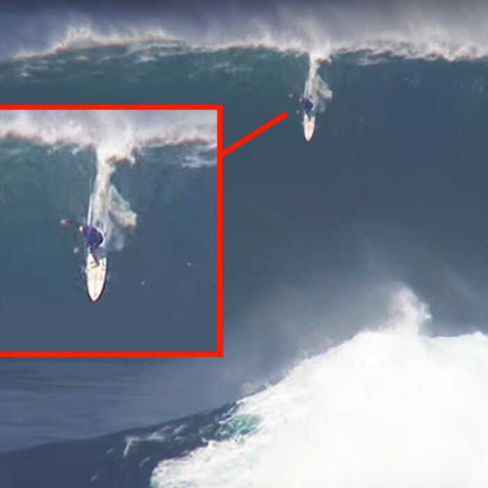 Whenever Jaws fires up, Shane Dorian makes an appearance.