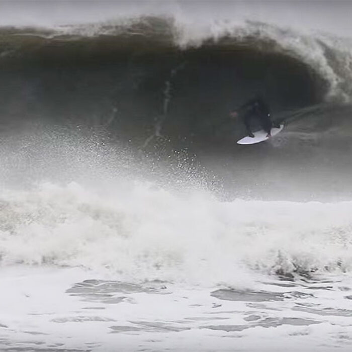 North Carolina gets really good. Of course, "good" is a relative term–yes, there are barrels galore, but no, that water is not warm, and that is not a light wind.