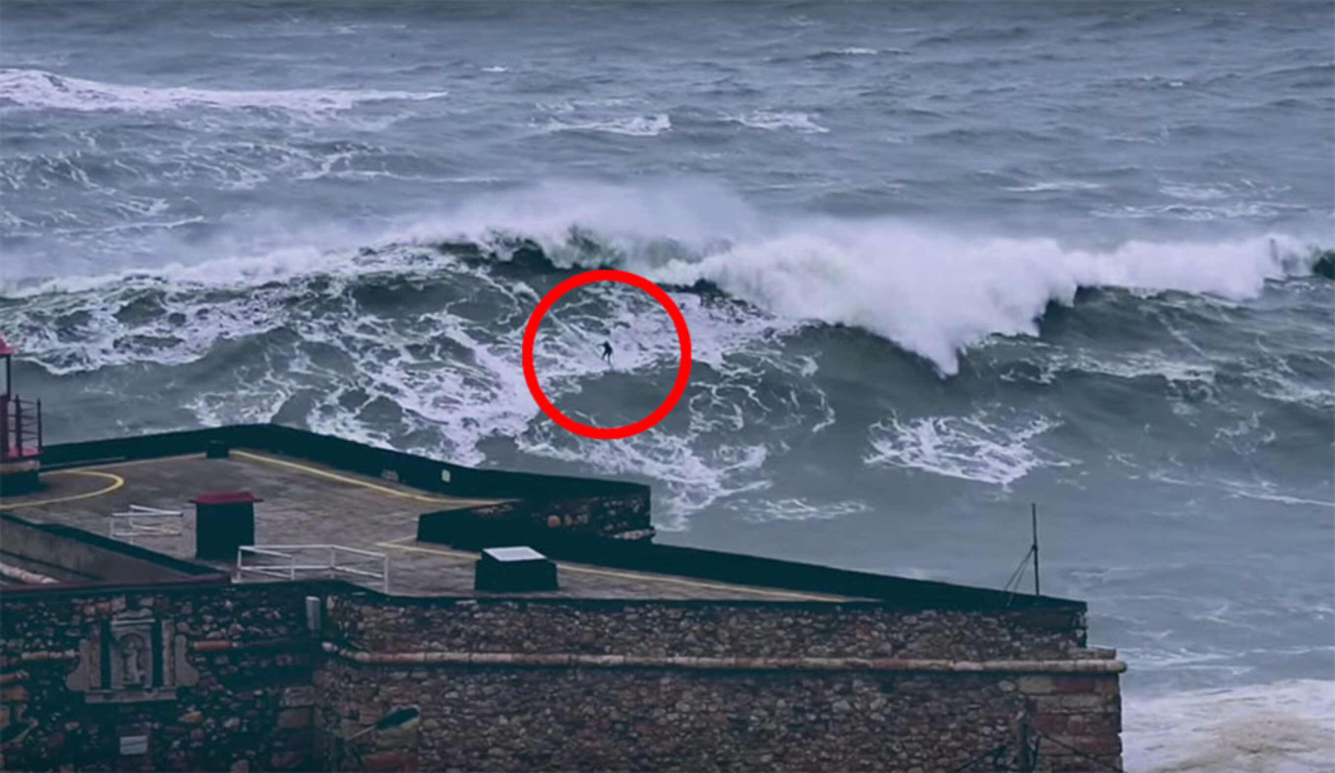 The moving mountains funneling through the Nazaré canyon are indeed one of the heaviest places on the planet.