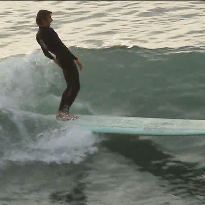 Ryan Burch Styling on a 14-Foot Log