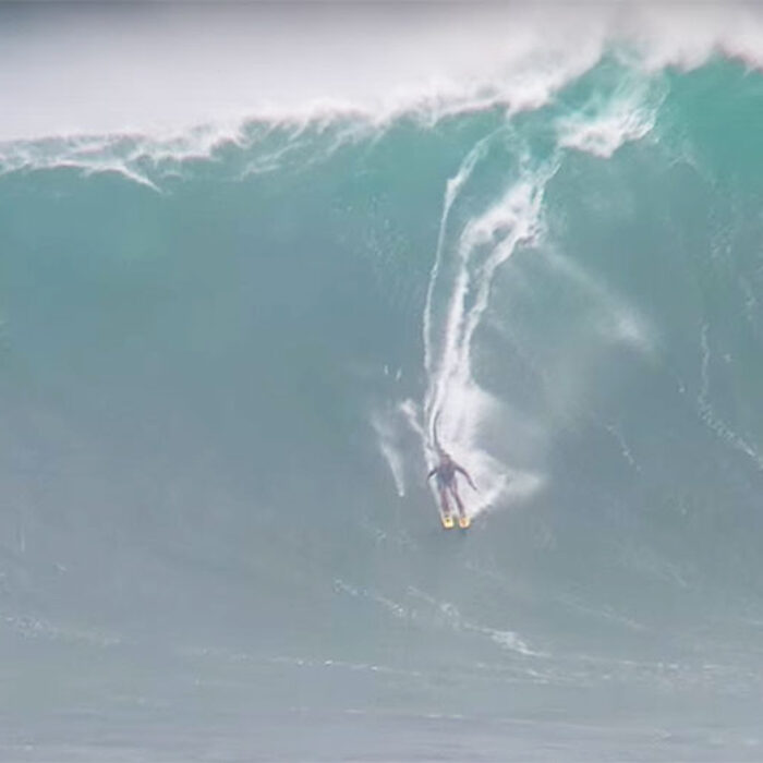 Of all the people (1?) who have towed into Jaws on skis, Chuck Patterson is surely the best.