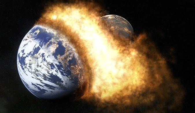 A new study found that our Earth may have been formed by a massive impact with Theia.
