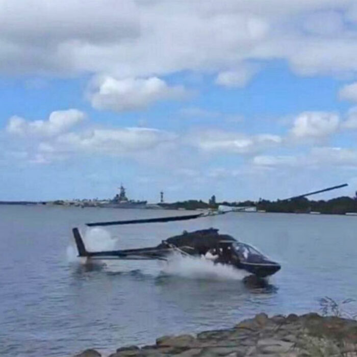 Helicopter crash