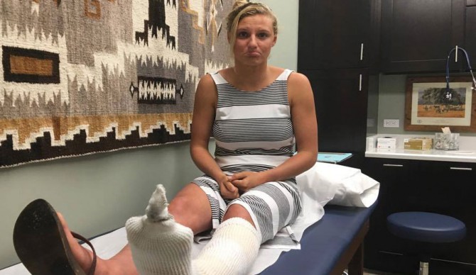 Lakey Peterson Injury
