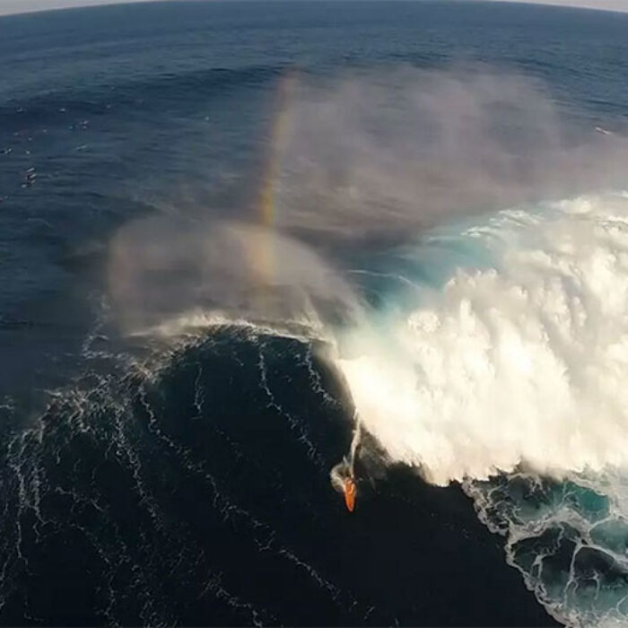 Although the swell that put the Eddie on yellow alert was overhyped and lacked the size that was predicted, the crew at Pe'ahi, Maui, aka Jaws, weren't disappointed.
