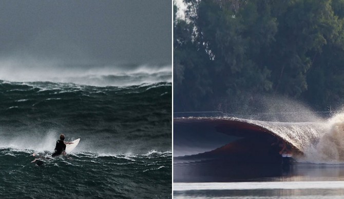 Is it still surfing, or merely riding waves?