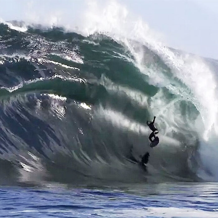 Take Ryan Hipwood, for instance. This wave at Shipstern Bluff is not a friendly wave.