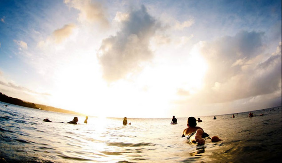 You might as well stretch it out while you're just sitting there. Photo: Quincy Dein.