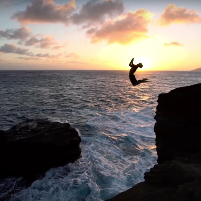 Crazy Cliff Jump 1