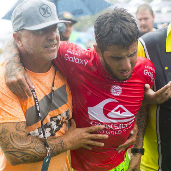 Filipe Toledo Injury