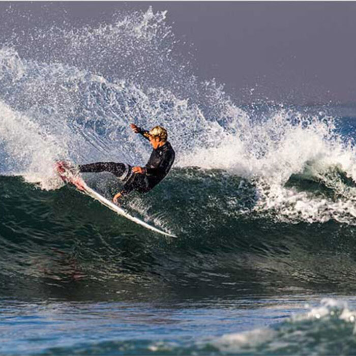 Smaller waves like this one probably make JJF appreciate the waves at home just a little bit more.