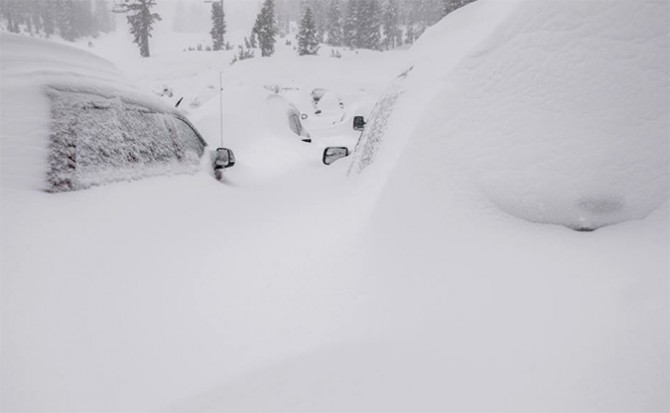 Mammoth, utterly buried.