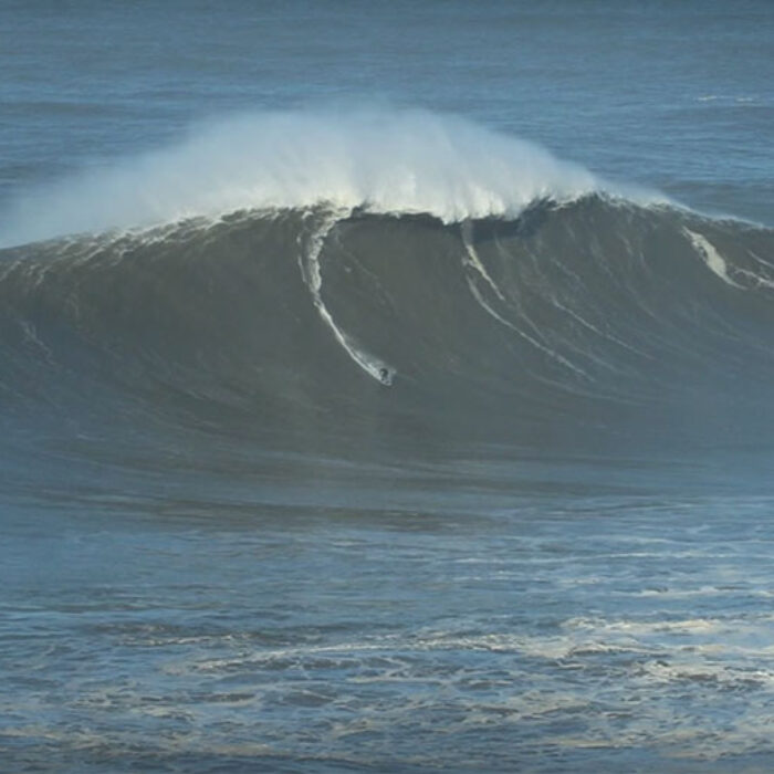 That is a very, very big wave, courtesy of Mick Corbett.