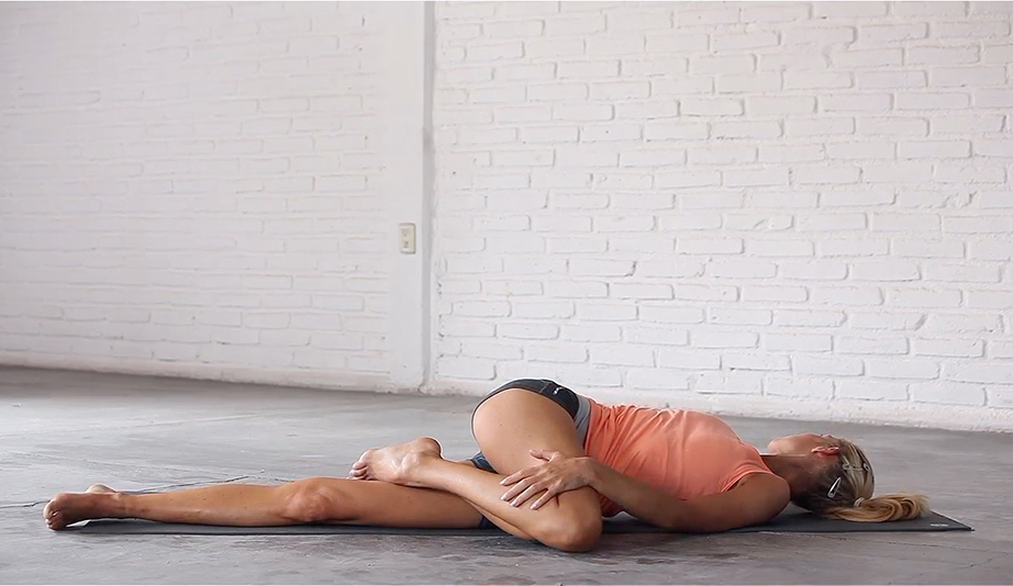 Reclining Spinal Twist