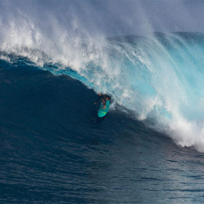 One of big-wave surfing's most accomplished surfers: Paige Alms. Photo: WSL