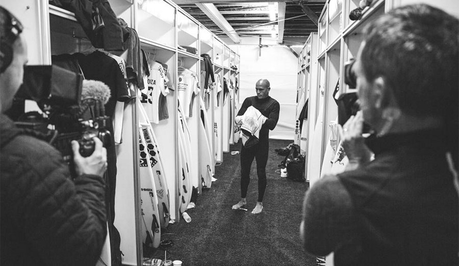 Kelly Slater might not be looking so hot this year... but let's just wait and see what happens. He's been here before.