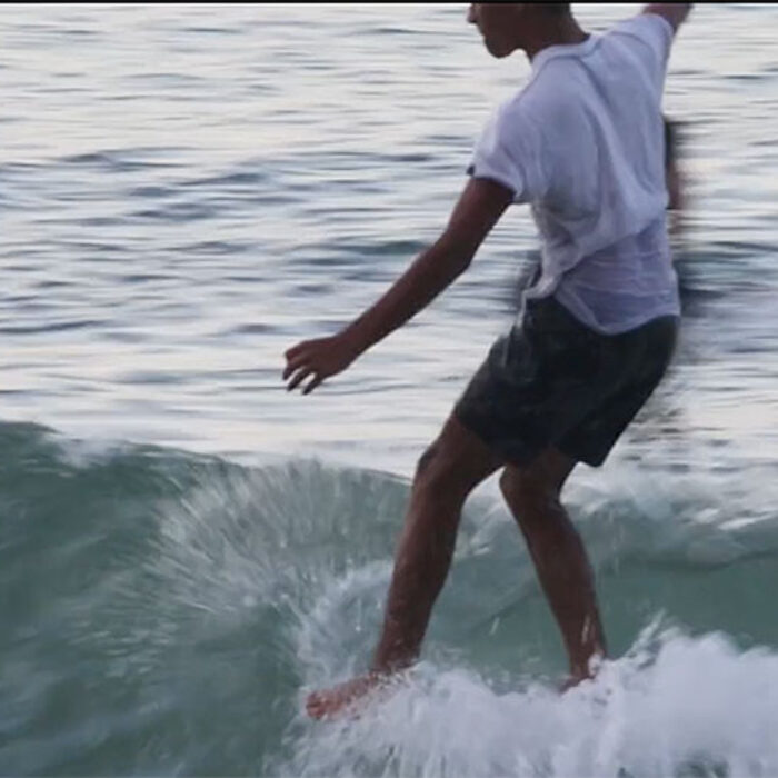 It's not all that often that the viewer gets a look at not only the surfing, but at the inside of the mind of the surfer.