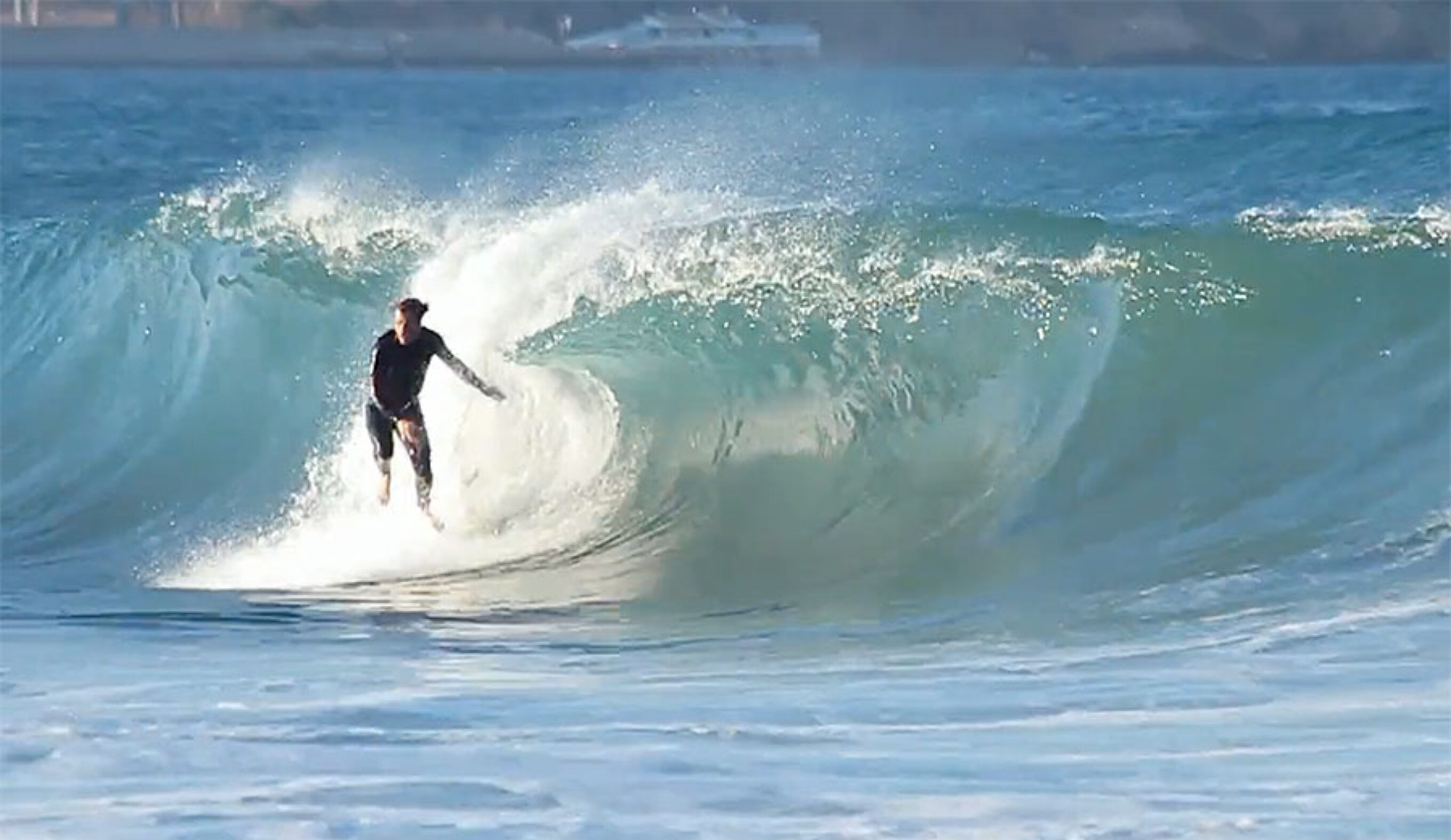 This little slab is somewhere in the Mediterranean, which, contrary to popular belief, does have waves.