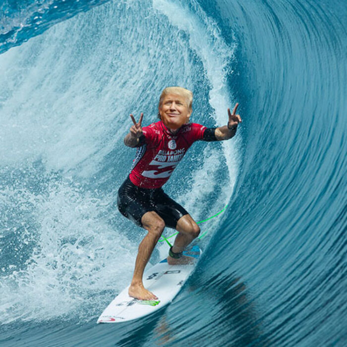 I own the WSL! I own this wave! I'm going to build a wall around it!