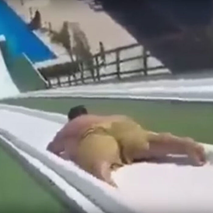 Belly flops are incredibly amusing. The bigger the belly, the better the flop.